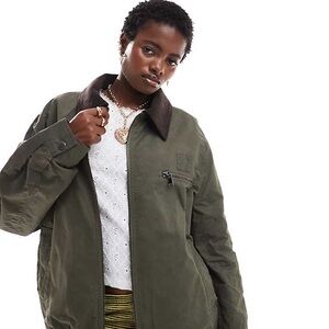 Collusion Olive Green Barn Jacket